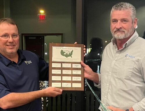 Joe McElroy Presented Leroy M. Vanderpool Award